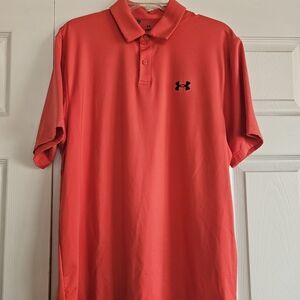 Under Armour Men's Red Polo Shirt